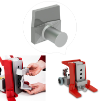 Image For JUNG – Container Toe - Capacity 10 tons / 20,000 lbs. Fits JUNG toe jack model 10 Gplus and EX 10.