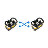 Image For Program remote frequency to allow simultaneous operation of multiple skates.