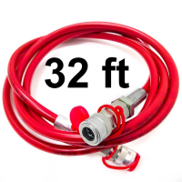 Image For JUNG - Hydraulic Hose - 32ft - w Quick Connectors - MPN JS10