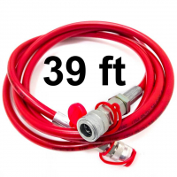 Image For JUNG - Hydraulic Hose - 39ft - w Quick Connectors - MPN JS12