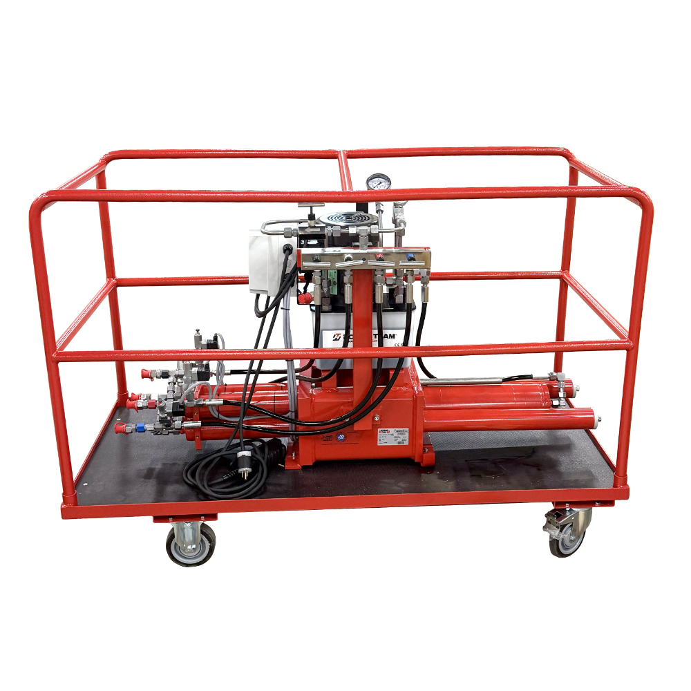 【フォロー割適用】90s nu/ke（JULIUS）industrial jac Toolwell JUNG | Sync Lift System for Toe Jacks | 80 Tons